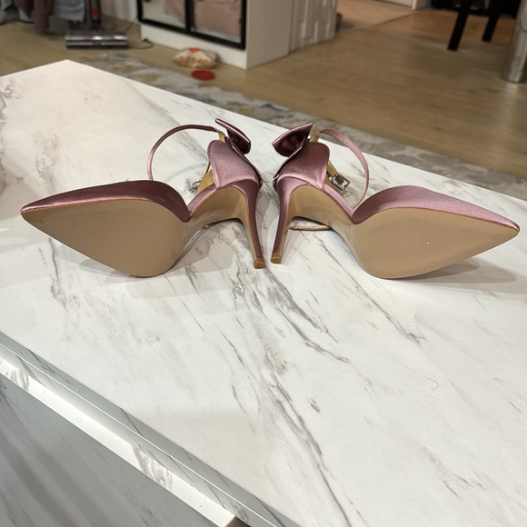 Jessica Simpson Pink Bow Heels - Picture 6 of 6